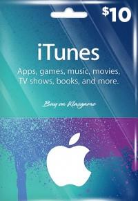 گیفت کارت Apple iTunes 10 دلاری ریجن آمریکا